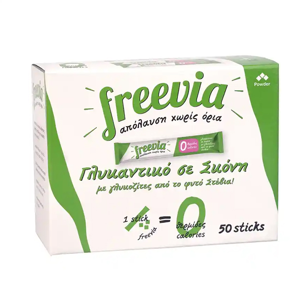 Freevia Γλυκαντικό 50τεμ. (Sticks) (Stevia)