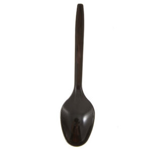 Lux Plast Κουτάλια Μαύρα 18cm 1/1 (100τεμ.) - Επαναχρησιμοποιούμενα