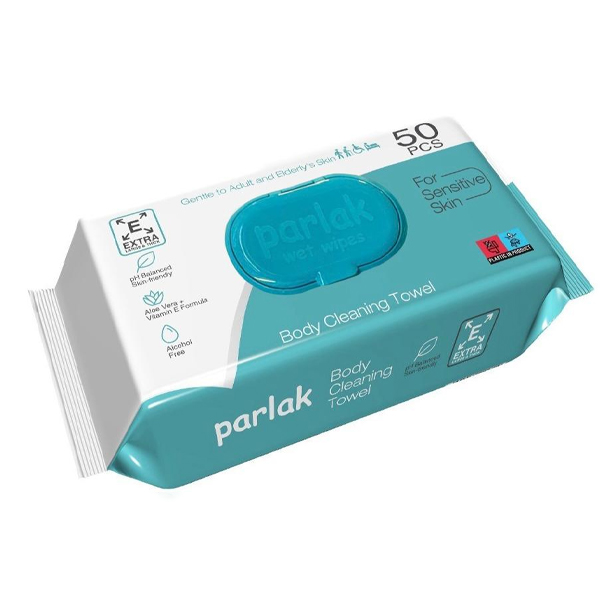 Parlak Μαντηλάκια Ενηλίκων με Καπάκι 50τεμ.