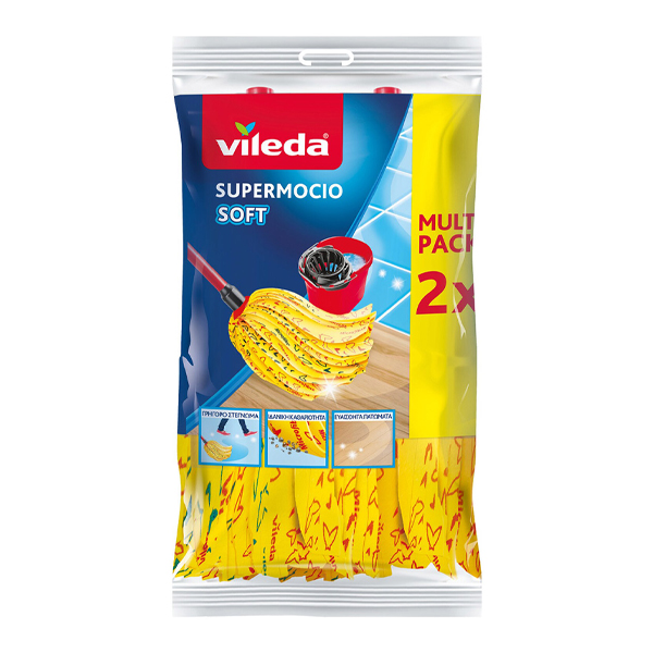 Vileda Σφουγγαρίστρα Soft (2τεμ.)