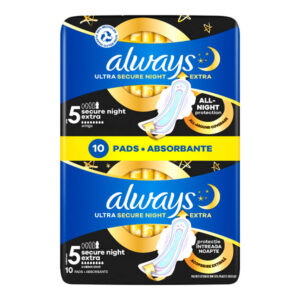 Always Σερβιέτες Ultra 10τεμ. Secure Night Extra