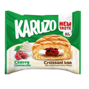 KaruZo Κρουασάν Bun 82gr (Cheesecake Κεράσι)