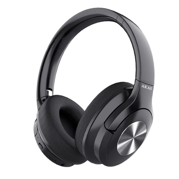 Akai BTH-P100 Ασύρματα Over Ear Αναδιπλούμενα Ακουστικά