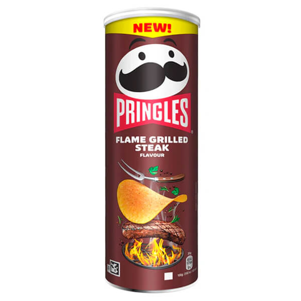 Pringles Τσιπς 165gr - Flame Grilled Steak