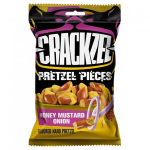 Crackzel Pretzel Pieces Μέλι, Μουστάρδα & Κρεμμύδι 80gr