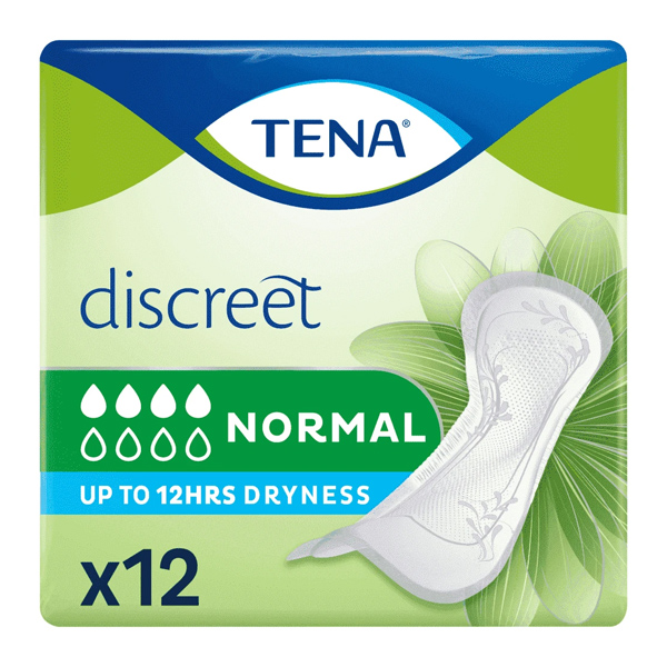 Tena Σερβιέτες Discreet Normal 12τεμ.