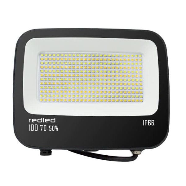 Μαύρος Προβολέας 50-70-100W, 3000K-4000K-6000K, IP66