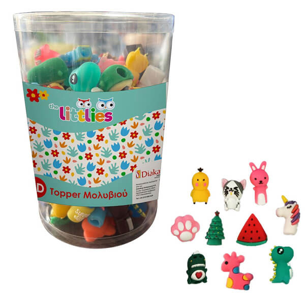 The Littlies Topper Μολυβιού 3D 100τεμ.