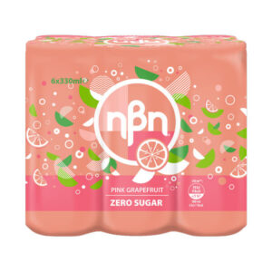 ΗΒΗ Pink Grapefruit Χωρίς Ζάχαρη (6x330ml)