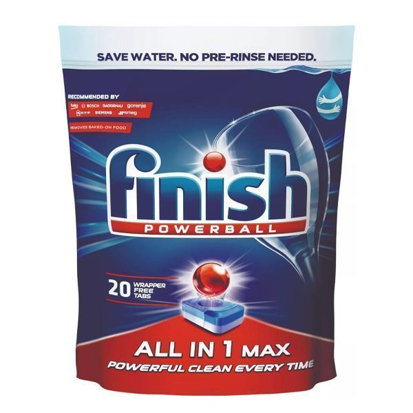Finish Powerball All In 1 - 20 Tabs