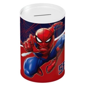 Κουμπαράς Μεταλλικός Spider-Man 10x15εκ.