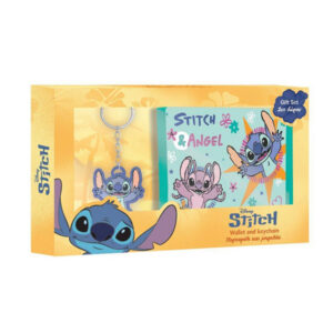 Πορτοφόλι Με Μπρελόκ Σετ Δώρου 20x12εκ Lilo & Stitch