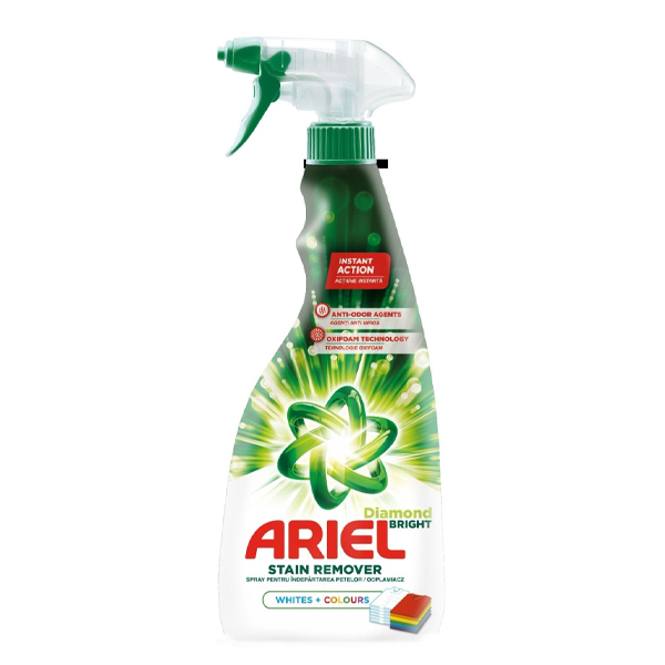 Ariel Ενισχυτικό Πλύσης Spray 750ml Diamond Bright