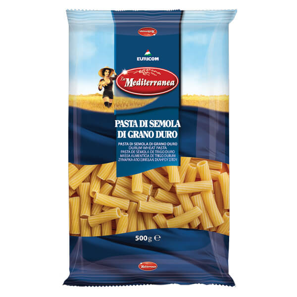 La Mediterranea Tortiglioni 500gr - Σελινό/Ριγκατόνι
