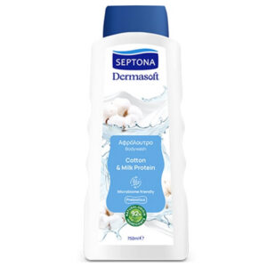 Septona Dermasoft Αφρόλουτρο Cotton & Milk Protein 750ml