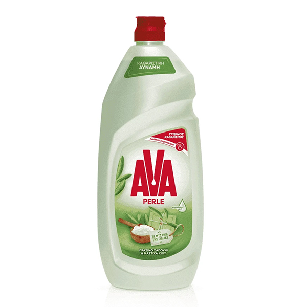Ava Perle Πιάτων 900ml (Πράσινο Σαπούνι & Μαστίχα) Ελληνικό