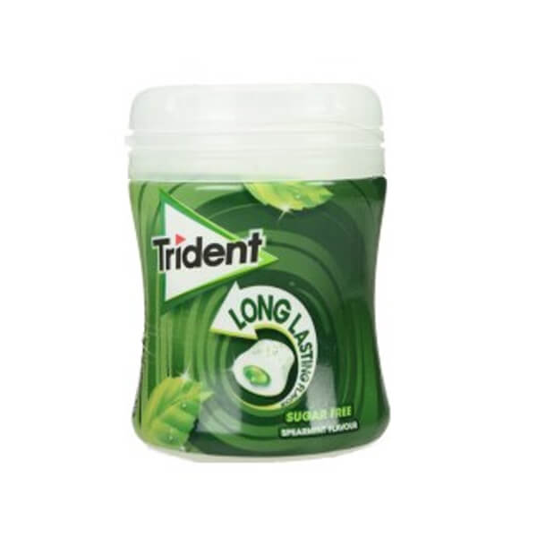 Trident Long Lasting (6x50.6gr.) Δυόσμος Μπουκάλι