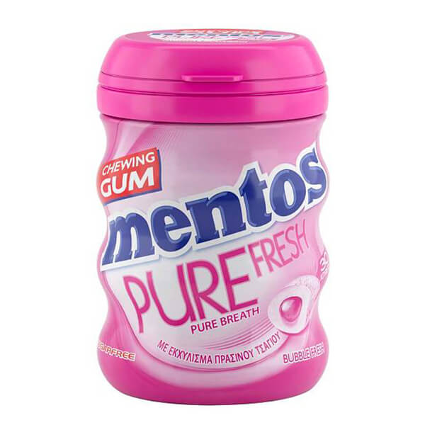 Mentos Pure Fresh Medium Bottle (4x60gr.) - Bubble Fresh