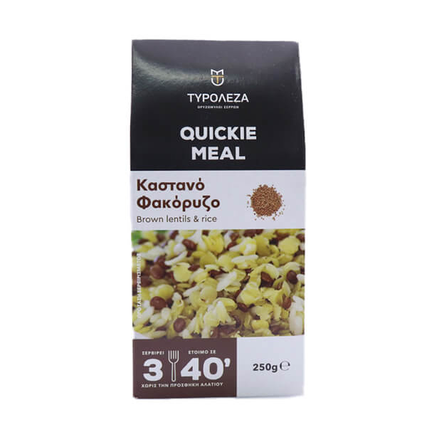 Τυρολέζα Έτοιμο Γεύμα 250gr (Καστανό Φακορύζο)