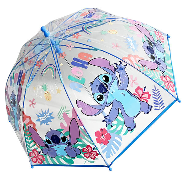 Ομπρέλα Παιδική Μπαστούνι 45cm Lilo & Stitch