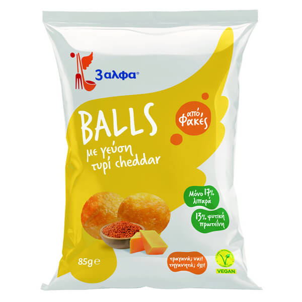 3Α Balls Τυρί Cheddar 85gr