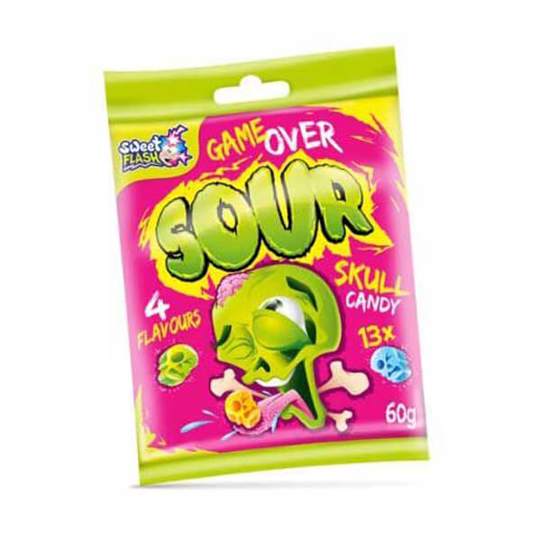 Halloween Sour Skull Ζαχαρωτά 60gr