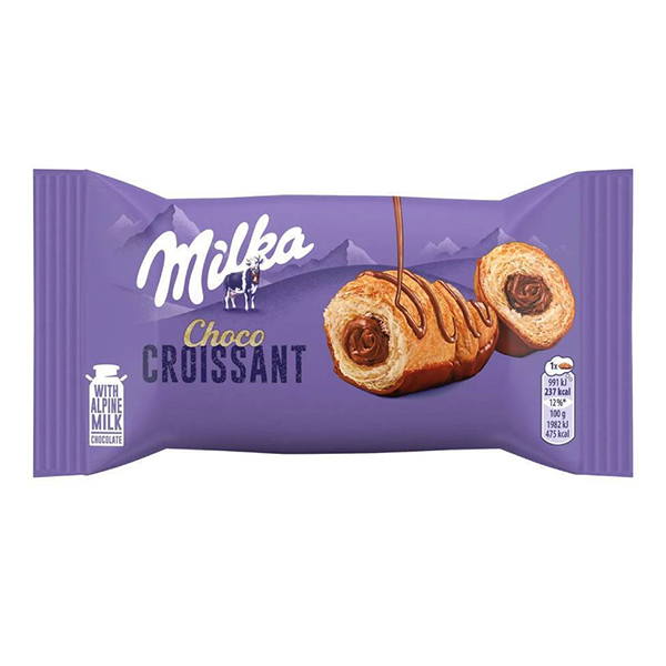 Milka Κρουασάν 50gr (Γέμιση Κακάο)