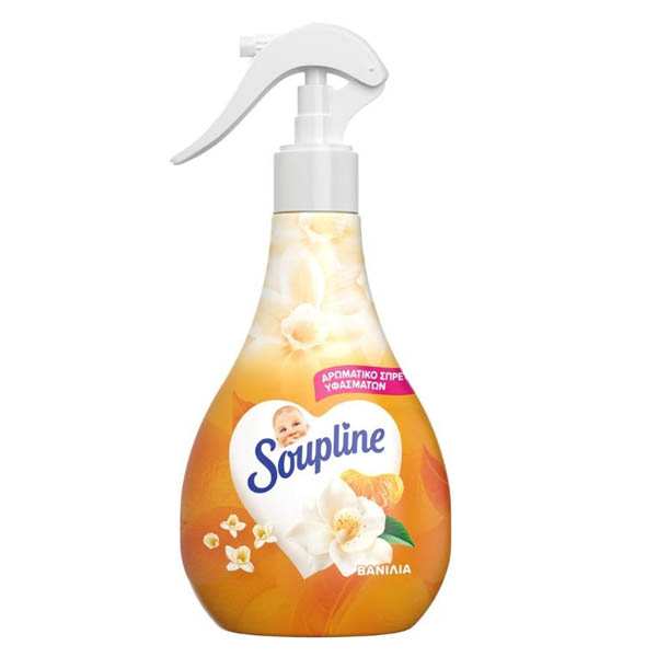 Soupline Spray Υφασμάτων 300ml (Βανίλια)