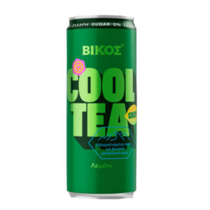 Βίκος Cool Tea Zero Κουτί 330ml (Πράσινο με Λεμόνι)