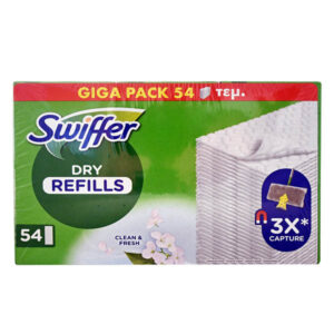 Swiffer Στεγνά Ανταλλακτικά Πανάκια 54τεμ.