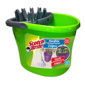 Scotch Brite Κουβάς + Στίφτης 15lt