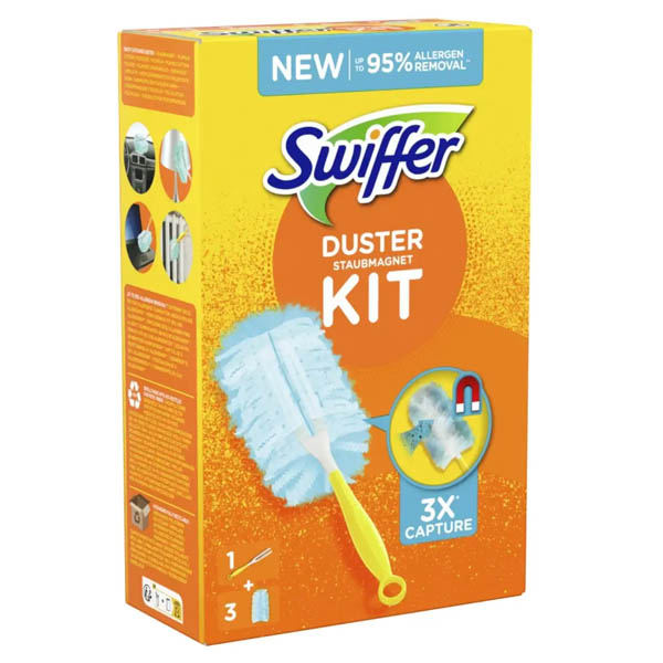 Swiffer Duster (Λαβή + 3 Ανταλλακτικά)