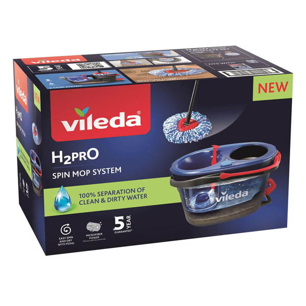 Vileda Σύστημα Καθαρισμού H2Pro Spin