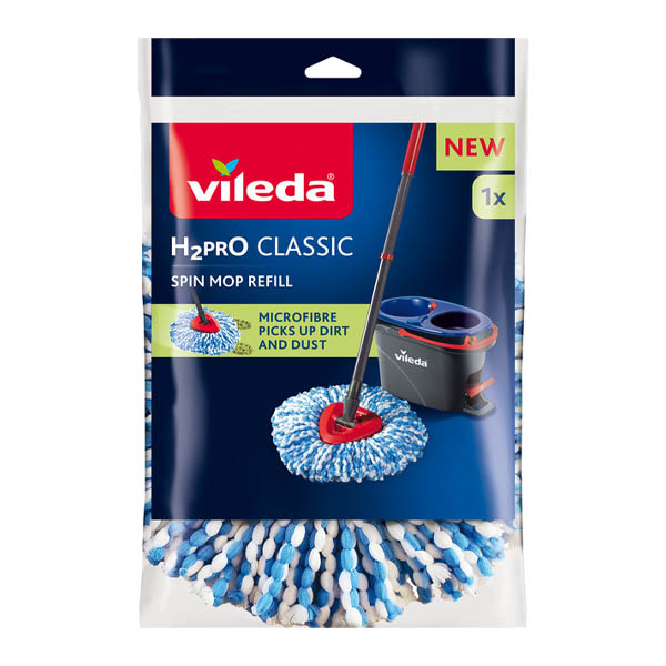VILEDA Αντιβακτηριδιακή Σφουγγαρίστρα H2PRO SPIN