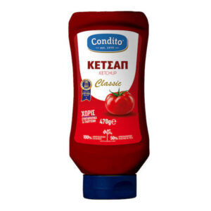 Condito Ketchup Classic - 470gr Top Down