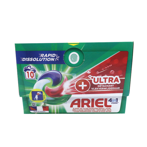 Ariel Pods Πλυντηρίου Ρούχων 10τεμ. (Ultra)