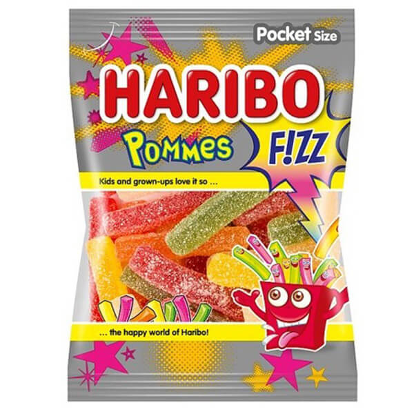 HARIBO Ζαχαρωτά 80gr Pommes Fizz