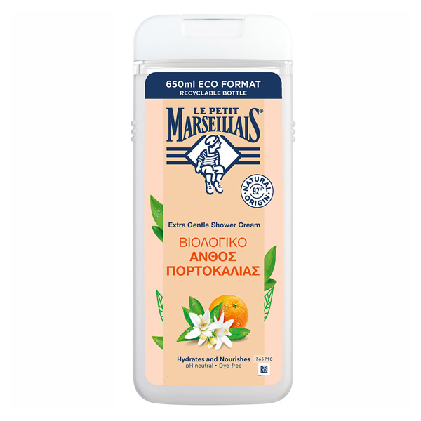 Le Petit Marseillais Αφρόλουτρο 650ml Άνθος Πορτοκαλιάς