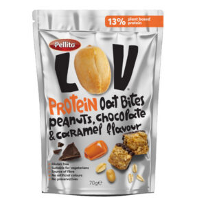 Oat Bites Φυστίκι Καραμέλα Σοκολάτα Pellito Lov 70gr
