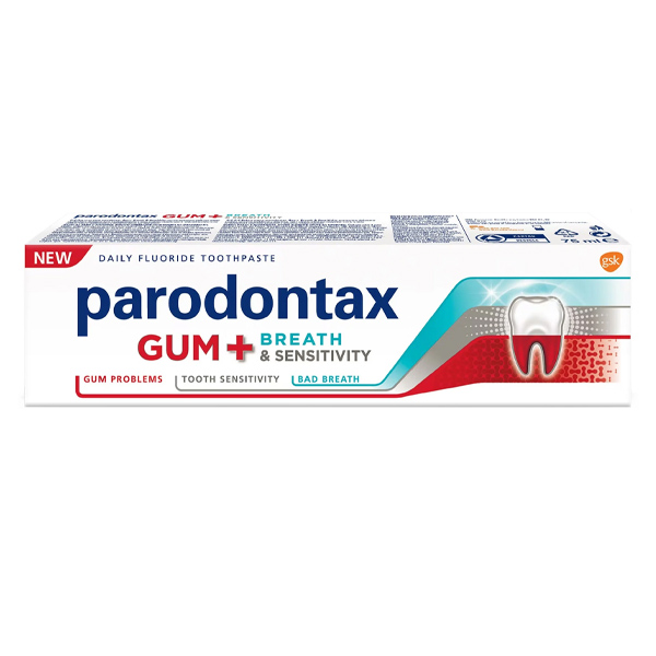 PARODONTAX Gum + Breath & Sensitivity 75ml