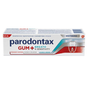 PARODONTAX Gum + Breath & Sensitivity Whitening Οδοντόκρεμα 75ml