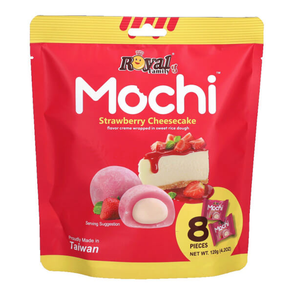 Bake Rolls Mochi (Φράουλα Cheesecake) 120gr