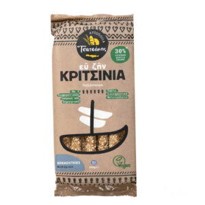 ΤΣΑΤΣΑΚΗΣ ΕΥ ΖΗΝ ΚΡΙΤΣΙΝΙΑ 200gr (ΠΟΛΥΣΠΟΡΟ & 30% ΛΙΓΟΤΕΡΗ ΖΑΧΑΡΗ ΚΑΙ ΑΛΑΤΙ)