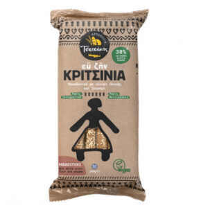 Τσατσάκης ΕΥ ΖΗΝ Κριτσίνια 200gr (Μακεδονικά Ολικής & 30% Λιγότερη Ζάχαρη και Αλάτι)