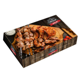 Luxury Κουτί Μερίδα Γίγας (Mix Grill) 33x22x6cm 10kg