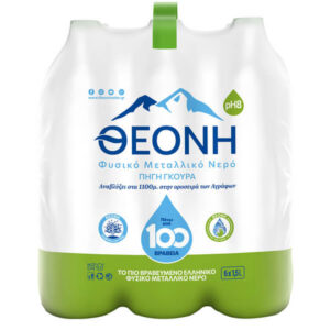 ΘΕΟΝΗ Φυσικό Μεταλλικό Νερό 1.5lt (6pack)
