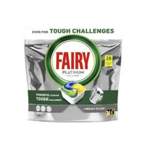 Fairy Caps Πλυντηρίου Πιάτων Platinum 28τεμ.