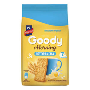 Αλλατίνη Goody Morning Μπισκότα 160gr (Βούτυρο και Γάλα)