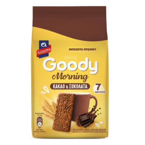 Αλλατίνη Goody Morning Μπισκότα 160gr (Κακάο και Σοκολάτα)