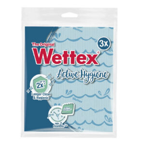 Wettex Active Hygiene Σπογγοπετσέτα No1 (3τμχ)